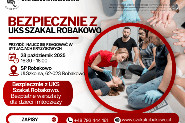 Zapraszamy na szkolenia z pierwszej pomocy