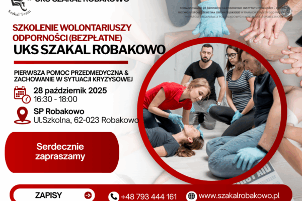Przed nami pierwsze szkolenie dla „wolontariuszy odporności”